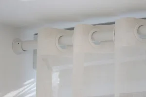 cortinas ring de ojaletes marca pentagrama instaladas en bogotá vendidas en el barrio la alqueria por total deko